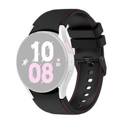 Samsung Galaxy Watch 5 / 4 / 3 (41mm) silikone urrem - Sort / Sort