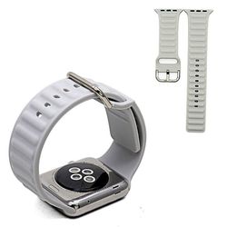 Apple Watch Series 6 / 5 44 mm silikonarmbånd - Grå