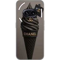 Nothing Phone (2a) Plus Gjennomsiktig deksel Chanel Iskrem Mote Luksus