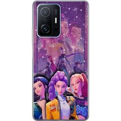 Xiaomi 11T Pro Gjennomsiktig deksel Kpop Demon Hunters Zoey Mira Aya United Star Magic Cosmic Energy