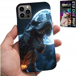 ETUI TIL IPHONE 12 PRO - DINO DINOSAUR TYRANNOSAURUS ETUI COVER