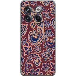 OnePlus 10T Genomskinligt Skal Paisley orientaliskt mönster boho indiskt mönster vintage ornament blommor retro textil tapet dekoration