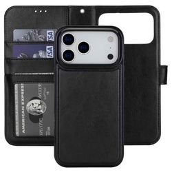 Magnetisk lommebok-deksel iPhone 17 Pro – med kortspor og RFID-beskyttelse