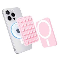 Magnetisk sugegreb til iPhone (MagSafe-kompatibelt) - Pink