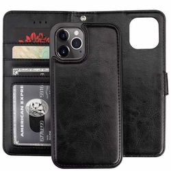 Magnetisk lommebok-etui iPhone 12 Pro – med spor og RFID-beskyttelse