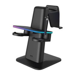 RGB vertikal stativ Meta Offisielt co-branded Kiwi Design QC03 for Meta Quest 3/Quest 2/Quest PRO Black