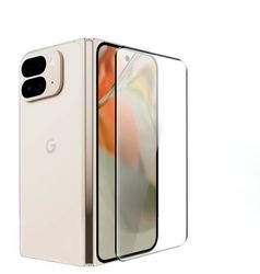 Google Pixel 9 Pro Fold - Front Full Cover Hærdet beskyttelsesglas / skærmbeskytter