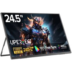 24,5-tuumainen 1080P IPS -kannettava näyttö, jossa on 240Hz korkea virkistystaajuus.kannettaviin tietokoneisiin ja pelikonsoleihin.