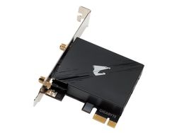 Gigabyte GC-WBAX210, Intern, Trådløs, PCI Express, WLAN / Bluetooth, 2400 Mbit/s, Sort