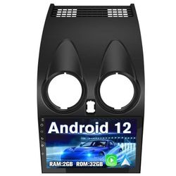 AWESAFE Autoradio Android 13 2Go+32Go för Nissan Qashqai J10 2006-2013 Carplay Trådlös Bluetooth med 9'' skärm Android Auto WiFi