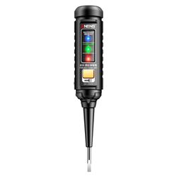 Spændingsdetektor voltmeter voltmeter Lommelygte AC DC