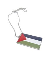 Halskjede med palestinsk flagg