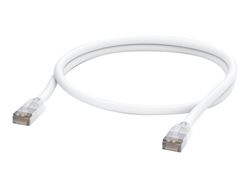 Ubiquiti UniFi - Patch-kabel - RJ-45 (hane) till RJ-45 (hane) - 1 m - 6 mm - STP - CAT 5/5e - formpressad, utomhus, robust - vit