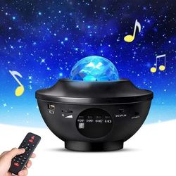Stjerneprojektor LED Galaxy Light / Natlys / Stjernelys Lampe