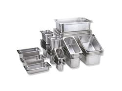 Multi Kantine 1/6 GN 1 ltr 17.5x16x6.5 cm Rustfrit stål,6 stk/pk