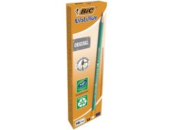 Blyant BIC Ecolutions 655, HB - (æske á 12 stk.)