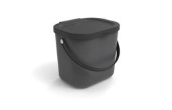 Rotho Albula, 6 l, Rektangulær, Plast, Antrasitt, Manuell, Plast