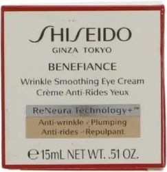 SHISEIDO Shiseido Benefiance Wrinkle Smoothing Eye Cream 15ml øjencreme