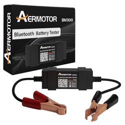 Tester Bilbatteri 12V ladestartanalysator Android iOS