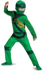 LEGO Ninjago Lloyd kostyme, 4-6 år, 109-126 cm