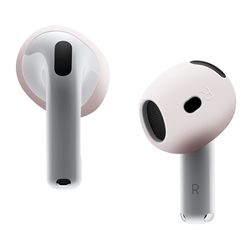 Til AirPods 4 ørepropper Anti-slip silikone etui Øreværne ørepropper - Lyserød