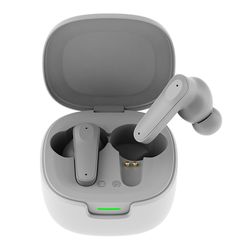 Bluetooth-hodetelefoner AI Smart Multi-Language Oversettelsesoversetter - Grå