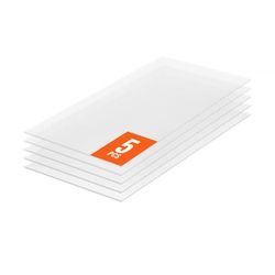 5-pak polycarbonat drivhuspaneler 2' x 4' x 0,32'', holdbare tagplader til effektiv isolering og beskyttelse.