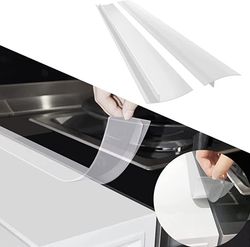 INF Komfyrlist holder rent mellom komfyr og skap 61,5 cm Gjennomsiktig 2-pakning