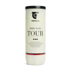 Tretorn Serie+ Tour 4 st rör (12 bollar)