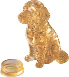 Robetoy Crystal Puzzle Pussel 3D Hund Golden Dog 41st bitar