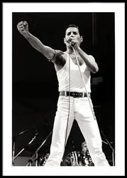 Freddie Mercury No4 Plakat