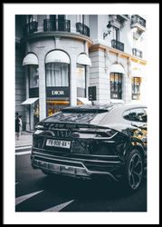 Dior x Lamborghini Plakat