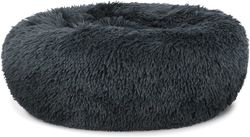 Plysch säng S 40cm - mörkgrå