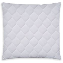 Kudde 80x80 cm quiltad mikrofiberkudde sängkudde sovkudde vit kuddefyllningskudde