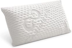 Ortopedisk Cashmere nackstödskudde, Kashmiröverdrag Memory kudde, nackkudde, 13 cm hög, vit