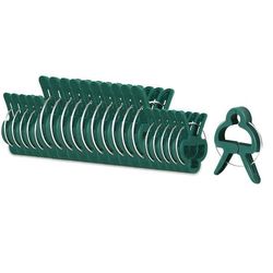 Växtklämmor / Klämmor för Plantstöd Spaljé 50-pack