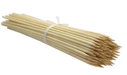 Bambuspinde 60 cm Ø6 mm – 500 stk, til planter, orkidéer og dekoration