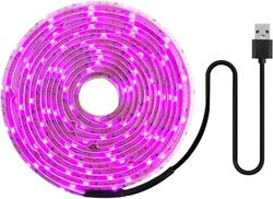 Lollanda Fullspektrum USB LED Växtlampa / växtbelysning – Klippbar, Växthus - lämplig för små växter