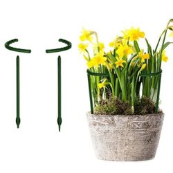 Smart støtte til planter + blomster i jord - 24 cm