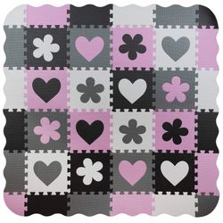 Lekematte i skumgummi - puslespill