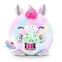 Snackles Plush 8" serie 2 Marty (Baskin Robbins)