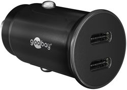 Dual-USB-C™ PD (strømforsyning) automatisk hurtiglader (30 W)