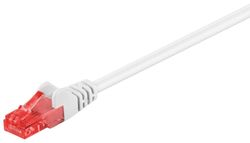 CAT 6 patch cable, U/UTP, Vit 15 m