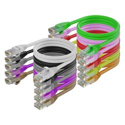 Nätverkskabel (10cm 25cm 50cm 1m 1,5m 2m 3m 5m 7m 10m 15m 20m 25m 40m 50m 60m 75m 100m) RJ45 Cat6 UTP (hub / switch / router)