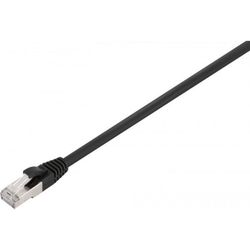 Fuj:tech CAT6A S/FTP -nätverkskabel, 7 m, svart