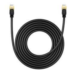 RJ45 Ethernet High Speed ​​​​Cat.8 40 Gbps LAN LAN-kabel 5m svart