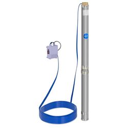 hillvert - Djupvattenpump - 95 mm / 3,75'' - 10 800 l/h - 2200 W - 20 m kabel / 96 m uppfordringshöjd - Rostfritt stål
