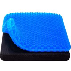 Herzberg HG-03220: Sittepute i gelé - blå