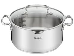 Tefal DUETTO+ G7194655, 5 l, Rund, Rustfritt stål, Rustfritt stål, Rustfritt stål, Rustfritt stål