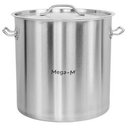 Hög cateringgryta med lock Mega-M Standard 50l dia. 40 cm x h 40 cm N